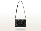 Saint Laurent Toy Loulou Crossbody Bag in Black