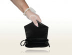 Saint Laurent Toy Loulou Crossbody Bag in Black