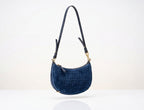 Fendi Mini Fendigraphy in Blue FF Denim
